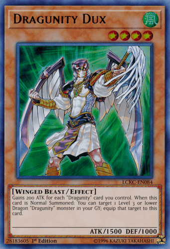 Dragunity Dux - LCKC-EN084 Ultra Rare 1st Edition