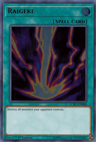 Raigeki - LCKC-EN088 Ultra Rare Unlimited