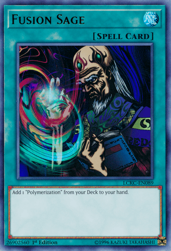 Fusion Sage - LCKC-EN089 Ultra Rare 1st Edition