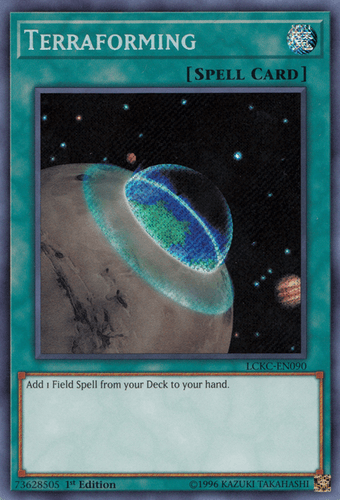Terraforming - LCKC-EN090 Secret Rare Unlimited