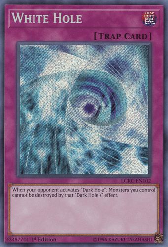 White Hole - LCKC-EN102 Secret Rare Unlimited