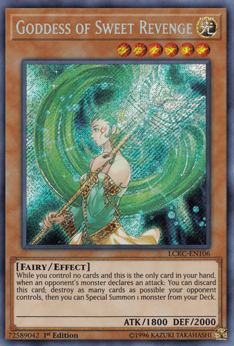 Goddess of Sweet Revenge - LCKC-EN106 Secret Rare Unlimited