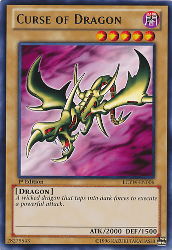 Curse of Dragon - LCYW-EN006 Rare 1st Edition