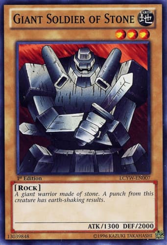 Giant Soldier of Stone - LCYW-EN007 Common Unlimited
