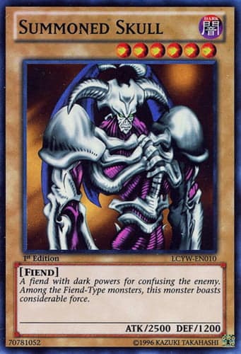 Summoned Skull - LCYW-EN010 Super Rare 1st Edition