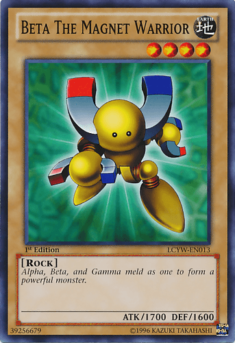 Beta The Magnet Warrior - LCYW-EN013 Common Unlimited