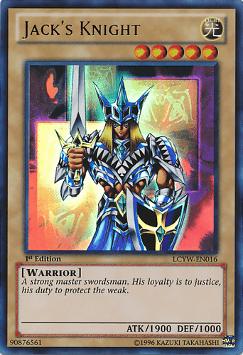 Jack's Knight - LCYW-EN016 Ultra Rare 1st Edition