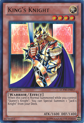 King's Knight - LCYW-EN017 Ultra Rare 1st Edition