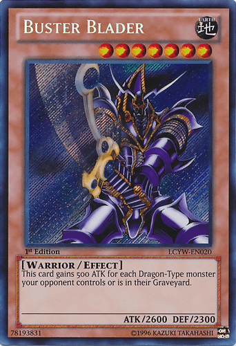 Buster Blader - LCYW-EN020 Secret Rare Unlimited