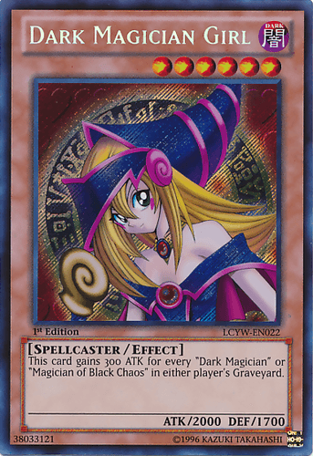 Dark Magician Girl - LCYW-EN022 Secret Rare Unlimited