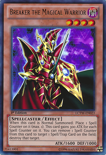 Breaker the Magical Warrior - LCYW-EN023 Ultra Rare 1st Edition