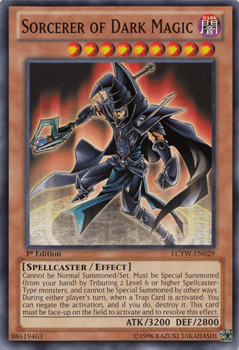Sorcerer of Dark Magic - LCYW-EN029 Common 1st Edition