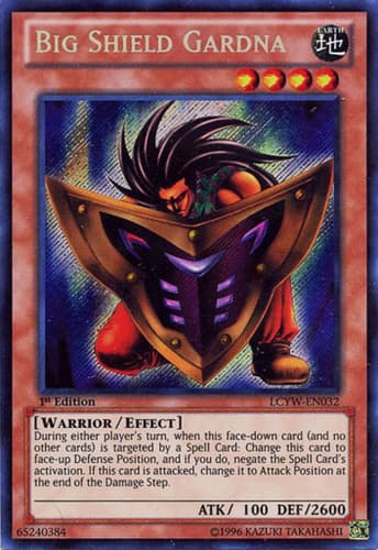 Big Shield Gardna - LCYW-EN032 Secret Rare 1st Edition