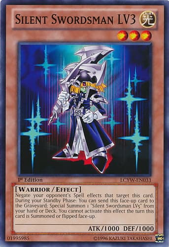 Silent Swordsman LV3 - LCYW-EN033 Common Unlimited