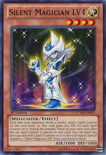 Silent Magician LV4 - LCYW-EN037 Common 1st Edition
