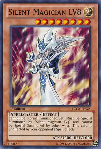Silent Magician LV8 - LCYW-EN038 Common 1st Edition