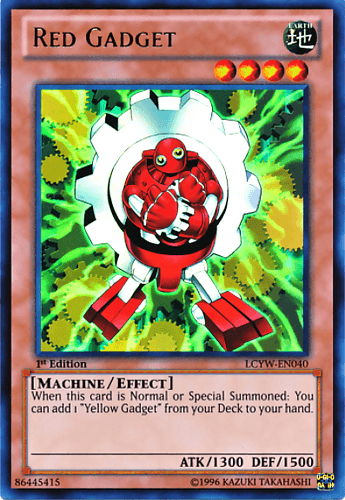 Red Gadget - LCYW-EN040 Ultra Rare 1st Edition