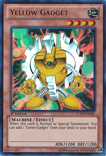 Yellow Gadget - LCYW-EN041 Ultra Rare 1st Edition