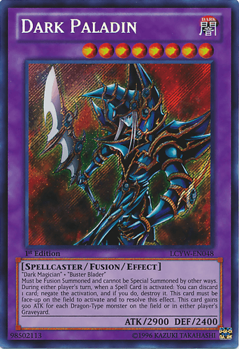 Dark Paladin - LCYW-EN048 Secret Rare Unlimited