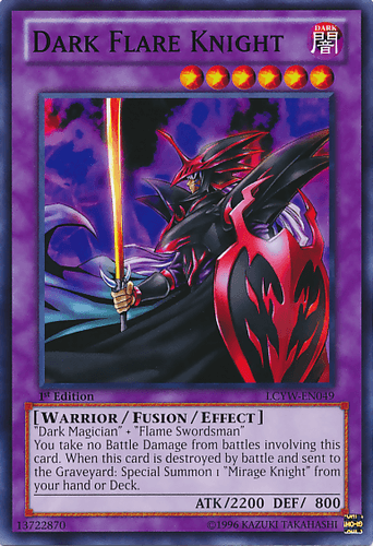 Dark Flare Knight - LCYW-EN049 Common 1st Edition