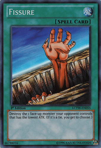 Fissure - LCYW-EN055 Super Rare 1st Edition