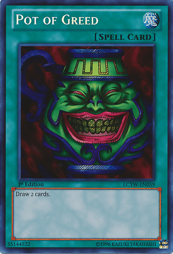 Pot of Greed - LCYW-EN059 Secret Rare Unlimited