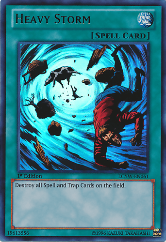 Heavy Storm - LCYW-EN061 Ultra Rare 1st Edition