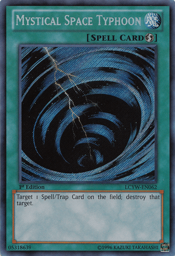 Mystical Space Typhoon - LCYW-EN062 Secret Rare Unlimited