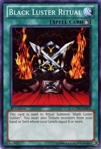 Black Luster Ritual - LCYW-EN070 Common Unlimited