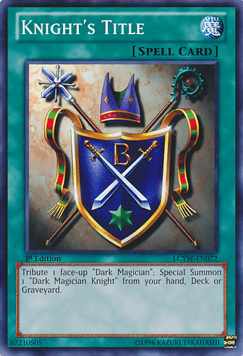 Knight's Title - LCYW-EN072 Common Unlimited