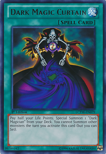 Dark Magic Curtain - LCYW-EN079 Rare 1st Edition
