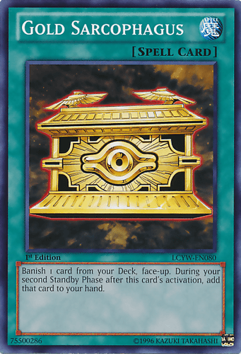 Gold Sarcophagus - LCYW-EN080 Common Unlimited