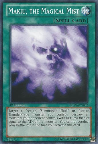 Makiu, the Magical Mist - LCYW-EN087 Common 1st Edition