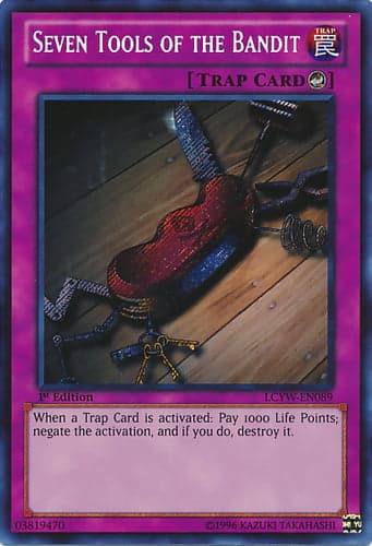 Seven Tools of the Bandit - LCYW-EN089 Secret Rare Unlimited