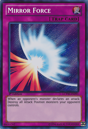 Mirror Force - LCYW-EN091 Secret Rare Unlimited