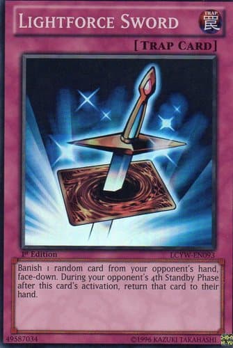 Lightforce Sword - LCYW-EN093 Super Rare 1st Edition