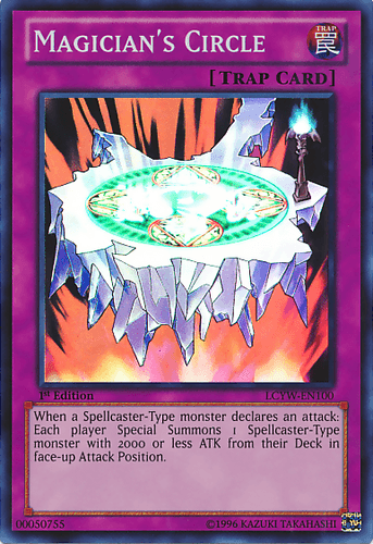Magician's Circle - LCYW-EN100 Super Rare 1st Edition
