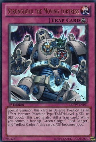Stronghold the Moving Fortress - LCYW-EN101 Ultra Rare 1st Edition