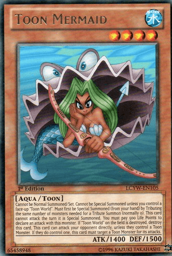 Toon Mermaid - LCYW-EN105 Rare 1st Edition