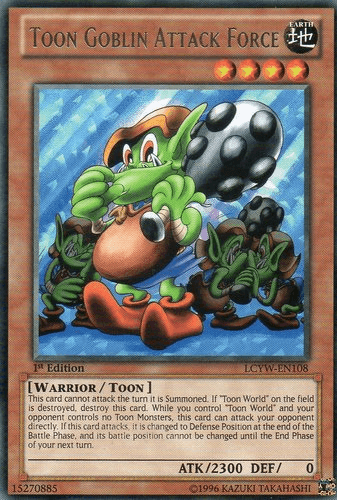 Toon Goblin Attack Force - LCYW-EN108 Rare Unlimited