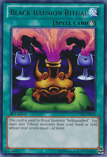 Black Illusion Ritual - LCYW-EN114 Rare Unlimited