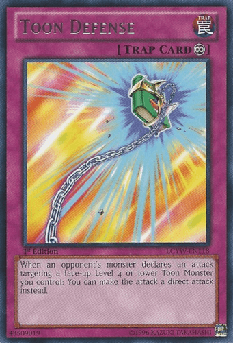 Toon Defense - LCYW-EN118 Rare Unlimited