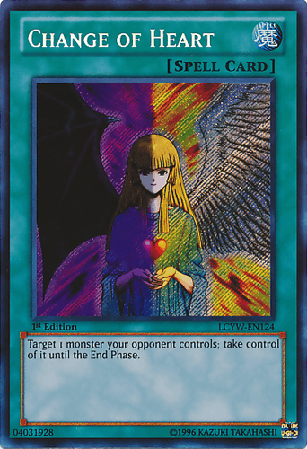 Change of Heart - LCYW-EN124 Secret Rare Unlimited