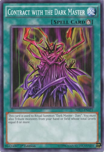 Contract with the Dark Master - LCYW-EN128 Common Unlimited
