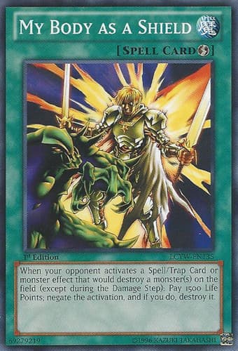 My Body as a Shield - LCYW-EN135 Common Unlimited