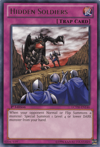 Hidden Soldiers - LCYW-EN146 Rare 1st Edition