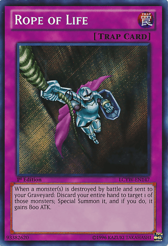 Rope of Life - LCYW-EN147 Secret Rare Unlimited