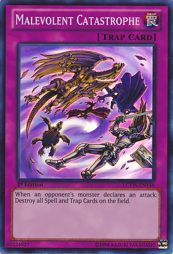 Malevolent Catastrophe - LCYW-EN148 Super Rare 1st Edition