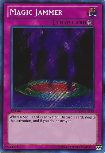 Magic Jammer - LCYW-EN153 Secret Rare 1st Edition