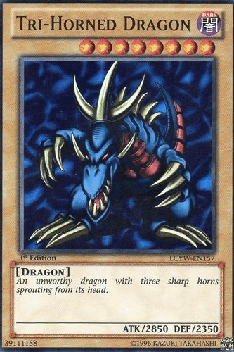 Tri-Horned Dragon - LCYW-EN157 Super Rare Unlimited